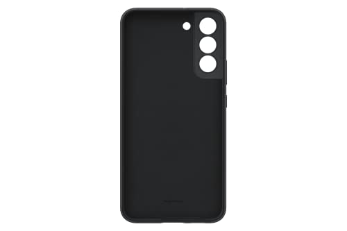 Funda Protectora Samsung Silicona Negro Diseño Delgado para Galaxy S22+