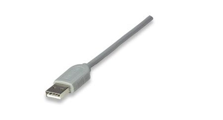 Manhattan CABITL900 Cable USB, Extensión, 3 m, USB A, USB A, Macho/Hembra, Gris