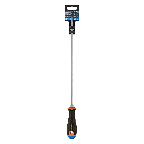 Desarmador de Cruz Truper Naranja Mango Comfort Grip