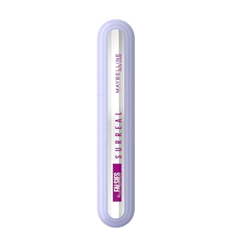 Maybelline The Falsies Surreal Extensions - Máscara de pestañas lavable, voluminizadora, alargamiento, maquillaje muy negro, 1 unidad