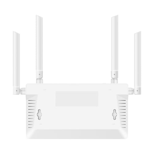 Huawei Router WiFi 6 AX2 New 1500Mbps Dual Band Gigabit, Seguridad HomeSec™, Ideal para Juegos Xbox/PS4/Steam y 4K, Plug and Play