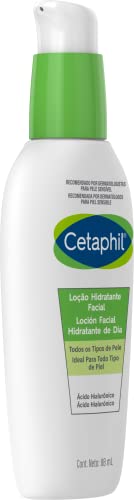 CETAPHIL Loción Facial Hidratante de Día con Ácido Hialurónico 1 pz 88 ml Hidrata con Ácido Hialurónico Recomendada por Dermatólogos para Piel Sensible