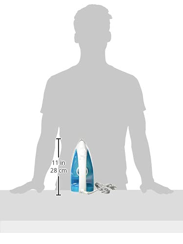Blue Steam Iron Panasonic NI-S55-A with Code (Japan Import)