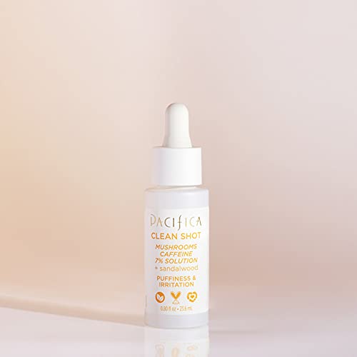 Suero Pacifica Clean Shot Hongos Cafeína 7% 24 mL