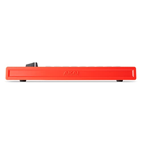 Akai Professional APC Mini MK2 - driver USB MIDI Pad para lanzamiento de clips con Ableton Live Lite, 64 almohadillas para orejas RGB, modo tambor y notas y mezclador MIDI