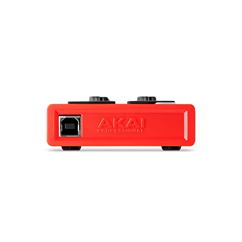 AKAI Professional LPD8 - Controlador MIDI USB con 8 drum pads MPC sensibles para Mac y PC, 8 perillas asignables y software de producción musical