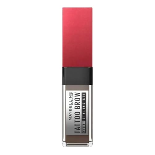 Maybelline Estilizador de cejas en gel de facil aplicación, Tattoo 3D tono Medium, 21g