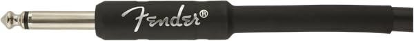 Fender Professional Series - Cable de instrumentos para guitarra de 10 pies, listo para escenario con diseño antitorceduras, color negro