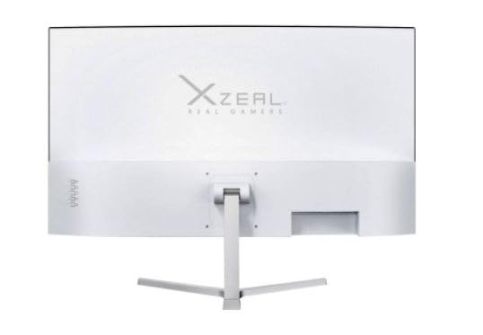 Monitor Xzeal Blanco 23.8 Pulgadas Pantalla Curva 1920 x 1080 Pixeles