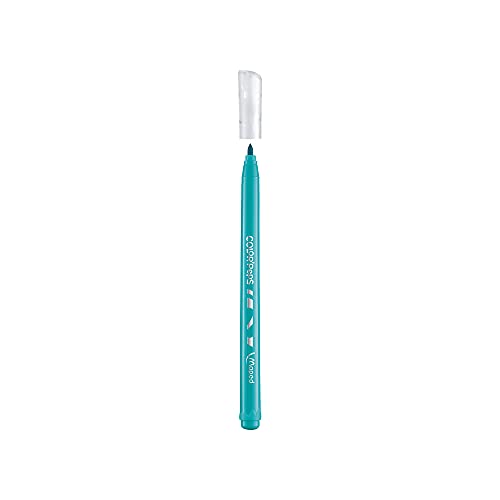Maped - Plumones Ocean Color Peps - 36 rotuladores de tinta lavable para colorear - Punta mediana bloqueada suave - Bolsa de plástico de 36 colores