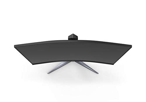 AOC C24G2 Monitor de Juego Curvo sin Marco de 24" Pulgadas, 1920x1080 FHD, 1500R Curvado VA, 1ms, 165Hz, AMD FreeSync, Altura Ajustable HAS. Garantía de 3 años en Panel.