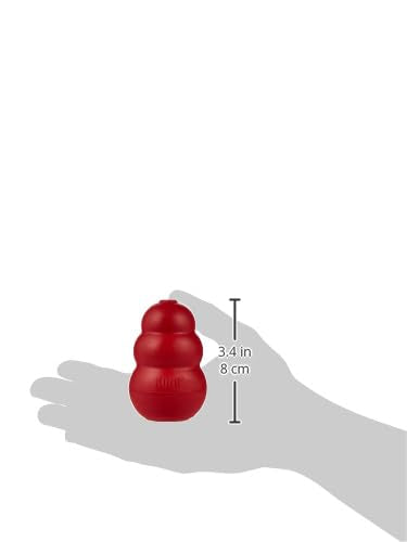 KONG Juguete clásico Mediano para Perro, Rojo, Mediano, Paquete de 2