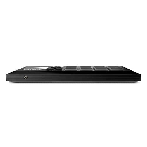 AKAI Professional MPX8 - Controlador MIDI y lanzador de samples portátil USB con 8 pads sensibles a la velocidad y ranura para tarjeta SD
