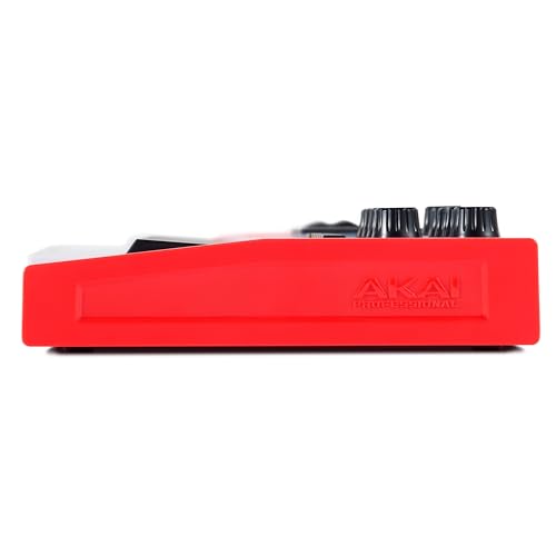 Akai Professional MPK Mini Plus - Teclado Controlador MIDI USB de 37 Mini Teclas con 8 Pads MPC, Secuenciador, MIDI/CV/Gate I/O, Software de Producción y Native Instruments Sound Package, Blanco