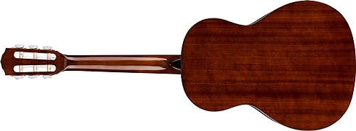 Fender Acoustic Classical Guitar, with 2-Year Warranty, Small Beginner Guitar (3/4 Size) with Nylon Strings (Easier on Fingers), Includes Bag