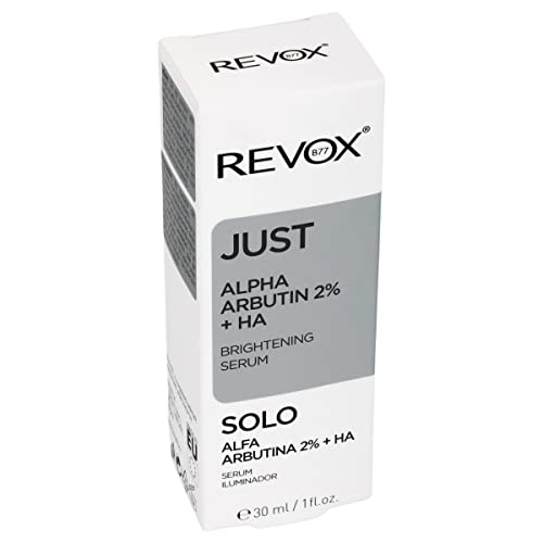 REVOX B77 JUST ALFA ARBUTINA + ACIDO HIALURONICO SUERO ACLARANTE 30ML