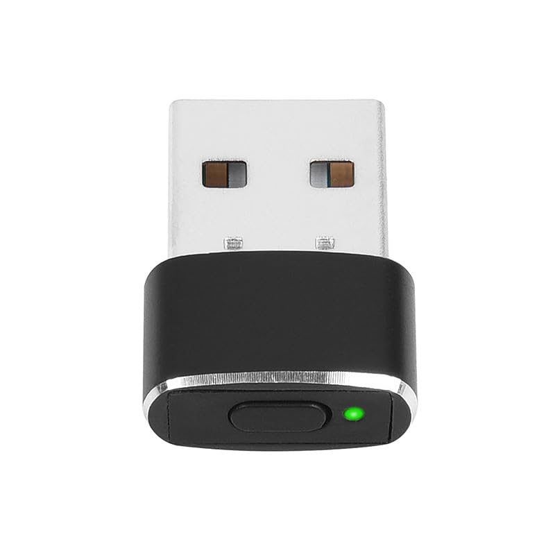 Agitador USB Yoidesu Negro con Botón de Interruptor y 2 Modos de Movimiento Simulado