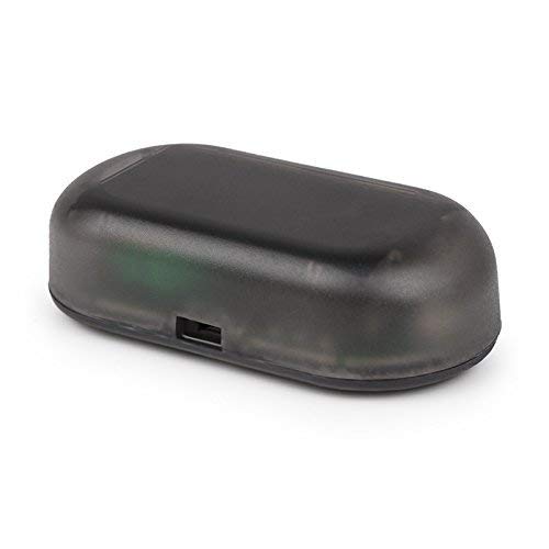 Luz de Señal Solar Simulada para Coche Rojo Alarma Intermitente