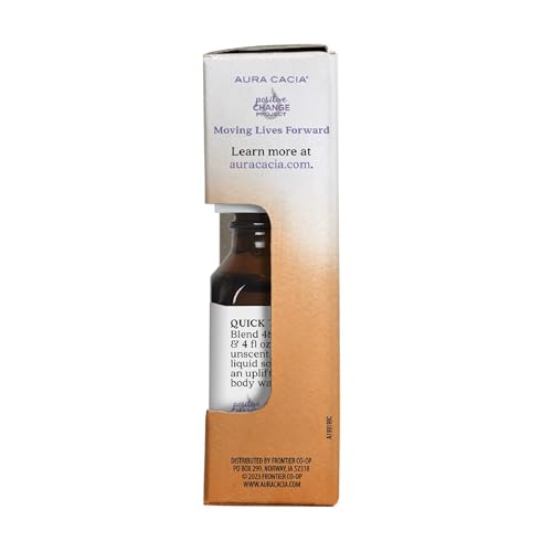 Auracacia Aceite Escencial De Naranja Dulce, Relajante, color, 1 count, pack of/paquete de
