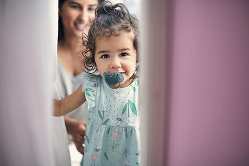 Chupetes Philips Avent Ultra Soft Rosa con Caja Esterilizadora para Bebés de 6 a 18 Meses