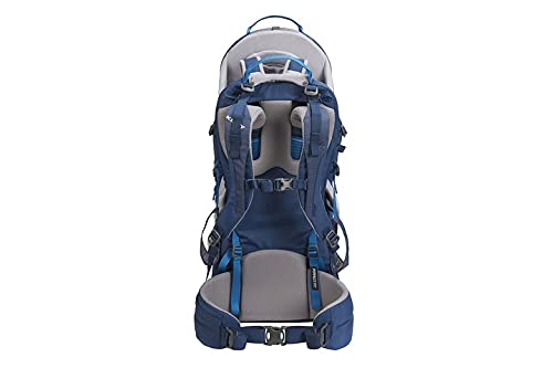 Mochila Portabicicletas para Niños Kelty Journey PerfectFit Sombra Oscura con Suspensión Ajustable y Bolsillos de Malla