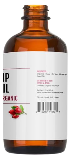 Kate Blanc Cosmetics Rosehip Seed Oil 30 ml - Hidratación - - Piel Radiante - Tono Uniforme - Hecho en USA