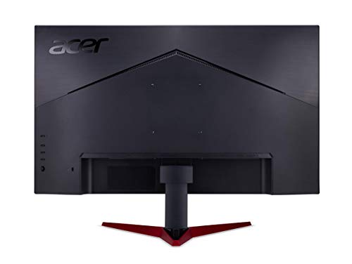 Acer Nitro Monitor IPS para juegos Full HD de 23.8 pulgadas 1920 x 1080 PC | AMD FreeSync Premium | Actualización de 180 Hz | Hasta 0.5 ms | Soporte HDR10 | 99% sRGB | 1 puerto de pantalla 1.2 y 2 x