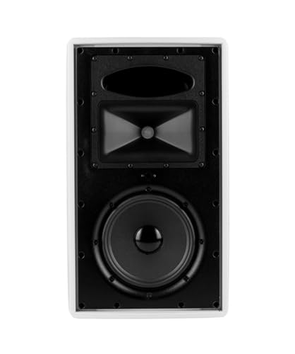 JBL Professional C29AV-WH-1 Bocina de Monitor Outoor de 2 vías Premium de 8 Pulgadas, Color Blanco