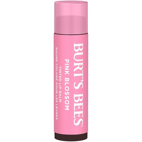 Bálsamo labial tintado natural Burt's Bees, Pink Blossom, 2 unidades