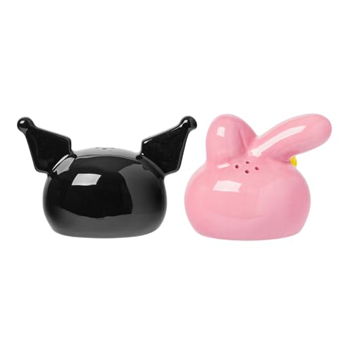 Juego de Salero y Pimienta Silver Buffalo Sanrio Hello Kitty y Amigos en Cerámica 3D