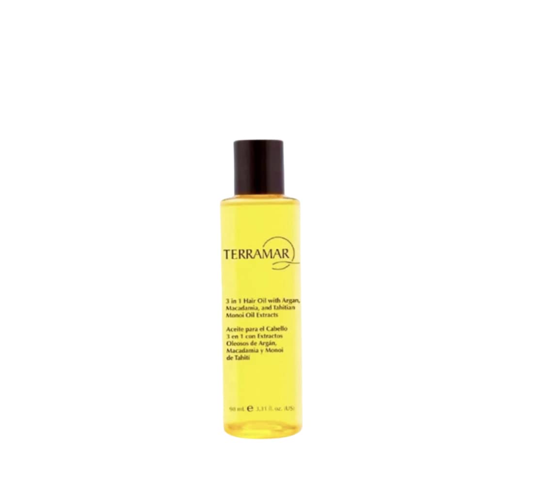 Oleo terramar 98 ml para cabello matratado, procesado, puntas abiertas, nueva presentacion de viaje