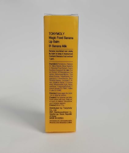 Bálsamo Labial TONYMOLY Banana Magic Food