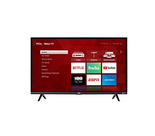 TCL 32-Inch 1080p Roku Smart LED TV 2018 Model 32S327 (Reacondicionado)