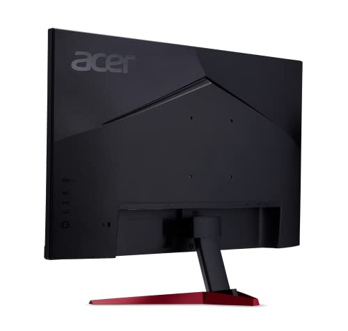 Acer Nitro Monitor IPS para juegos Full HD de 23.8 pulgadas 1920 x 1080 PC | AMD FreeSync Premium | Actualización de 180 Hz | Hasta 0.5 ms | Soporte HDR10 | 99% sRGB | 1 puerto de pantalla 1.2 y 2 x