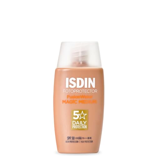 ISDIN Fotoprotector Fusion Water Magic Medium COLOR SPF 50 | Piel Radiante y Protegida