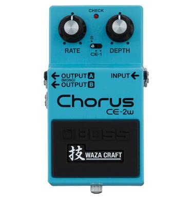 BOSS CE-2W Pedal- Diseñado Para Alto Rendimiento, Azul (CE-2W)