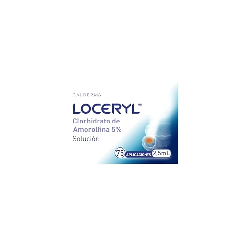 LOCERYL Laca Uñas Tratamiento Onicomicosis 2,5ml - Eficaz contra Hongos, Dermatofitos y Levaduras
