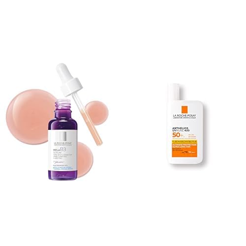 Kit Serum Antimanchas Mela B3 La Roche Posay Fluido FPS 50 Uv Mune