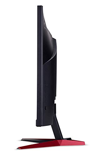 Acer Nitro Monitor IPS para juegos Full HD de 23.8 pulgadas 1920 x 1080 PC | AMD FreeSync Premium | Actualización de 180 Hz | Hasta 0.5 ms | Soporte HDR10 | 99% sRGB | 1 puerto de pantalla 1.2 y 2 x