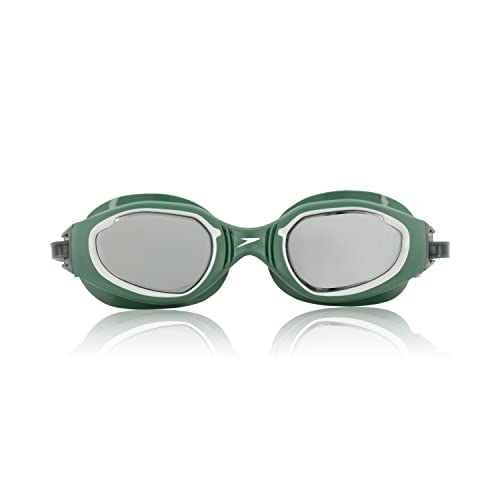 Anteojos de Natación Speedo Hydro Comfort Espejo Verde Oscuro Negro para Adultos