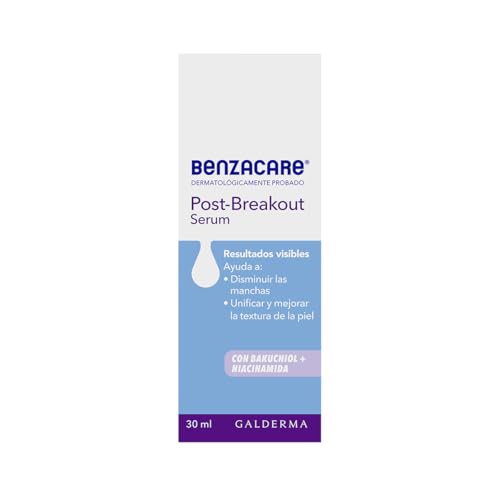 BENZACARE POST-BREAKOUT SERUM 30ml Serum Ligero y Libre de Aceites que Ayuda a Reducir las Manchas Post Acné Protegiendo la Barrera Natural de la Piel