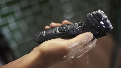 Philips Norelco Shaver 2400, Afeitadora eléctrica inalámbrica recargable con recortadora emergente, X3001/90