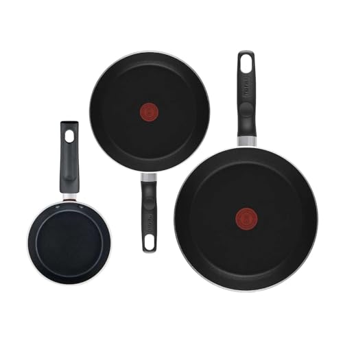 Juego de Sartenes T-fal Easycare de 3 piezas 12cm, 20cm y 24cm