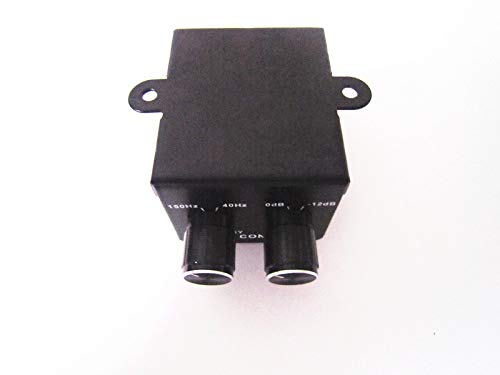 Amplificador de Subwoofer RCA Ajustable Ecualizador Crossover
