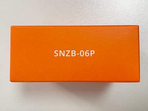 Detector de Movimiento SONOFF SNZB-06P Blanco con ZigBee para Asistencia Humana Compatible con Alexa y Google Home