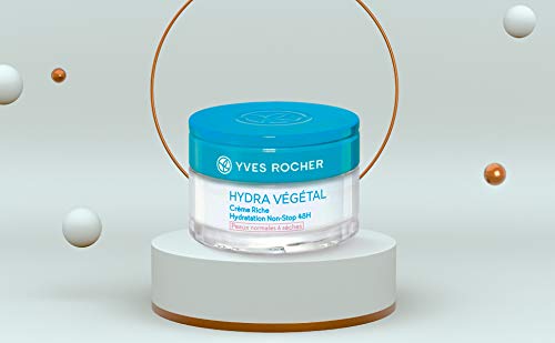 Yves Rocher Gel Crema Non-Stop, 48 h Hidratacion, 50 ml