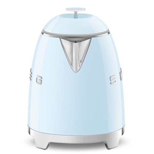 Hervidor Eléctrico Retro Smeg Azul Pastel 50s