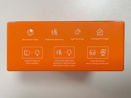 Detector de Movimiento SONOFF SNZB-06P Blanco con ZigBee para Asistencia Humana Compatible con Alexa y Google Home