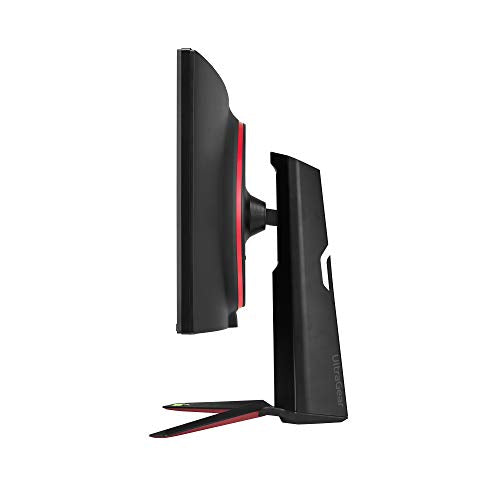 LG Ultragear QHD Monitor Curvado para Juegos de 34 Pulgadas 34GP83A-B, Nano IPS 1ms (GtG) con VESA DisplayHDR 400, NVIDIA G-Sync y AMD FreeSync Premium, 144Hz, Negro
