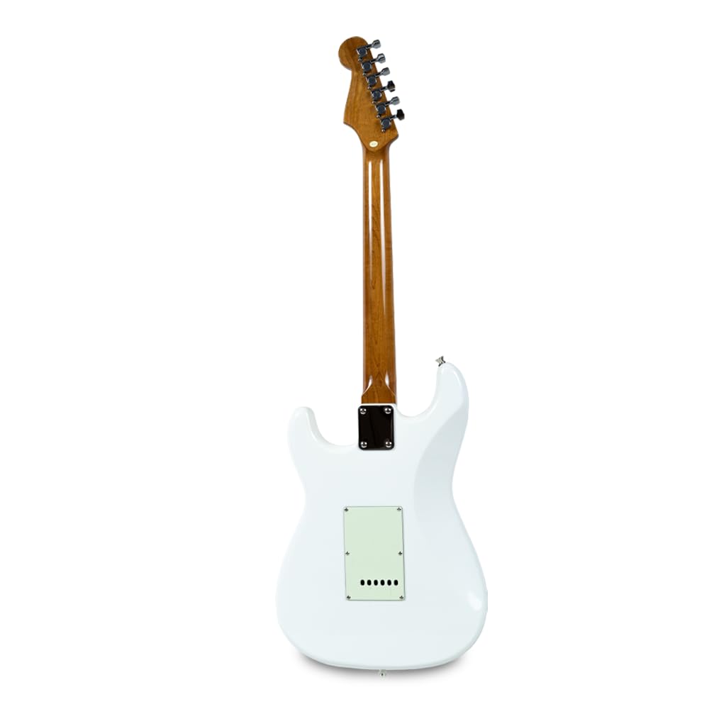 Guitarra Eléctrica Deviser L-g2pro Arce Carbonizado Color Wh